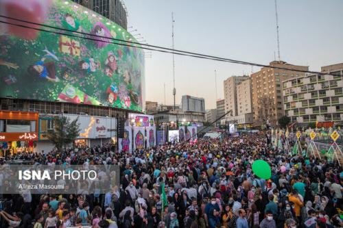 جشن بزرگ مردم تهران بمناسبت عید غدیر برگزار می گردد